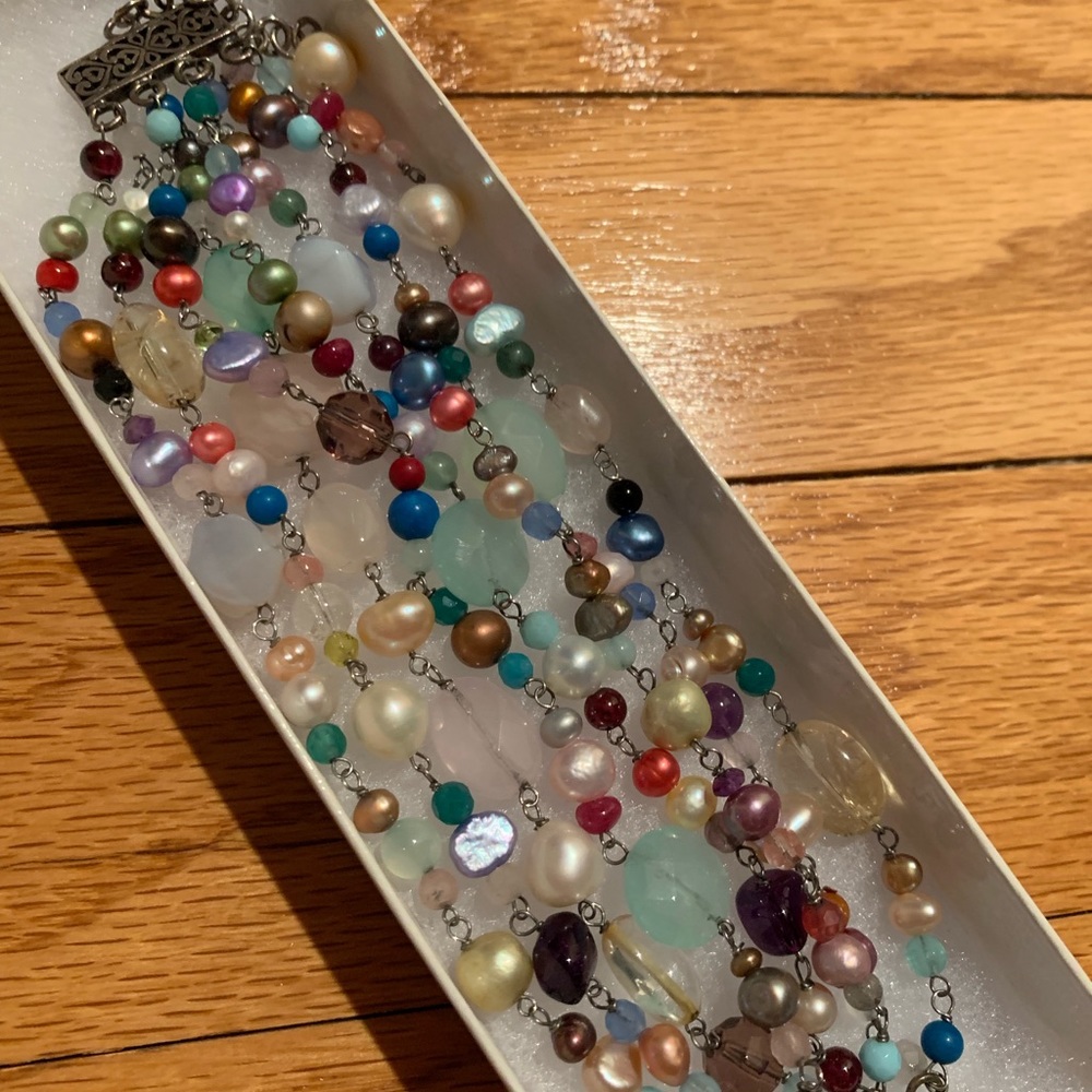 Beautiful Multi Strand Beaded bracelet